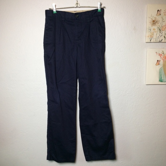 Cherokee Boys School Uniform Blue Pants - Picture 1 of 8